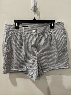 Brooks Brothers Blue and White Seersucker Shorts